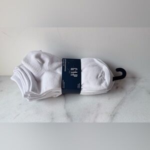 GAP Classic White Cotton quarters Socks 10 pairs